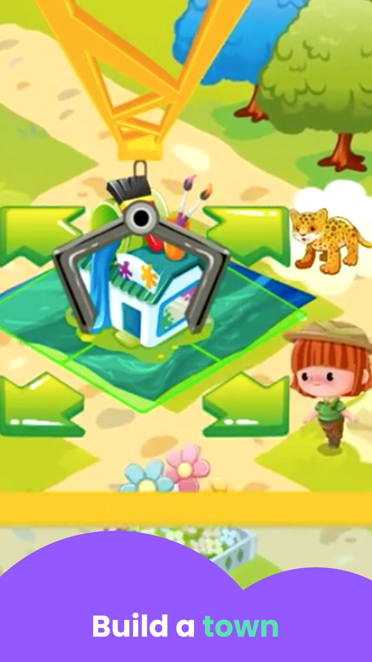 abc town game gameplay screenshot 1